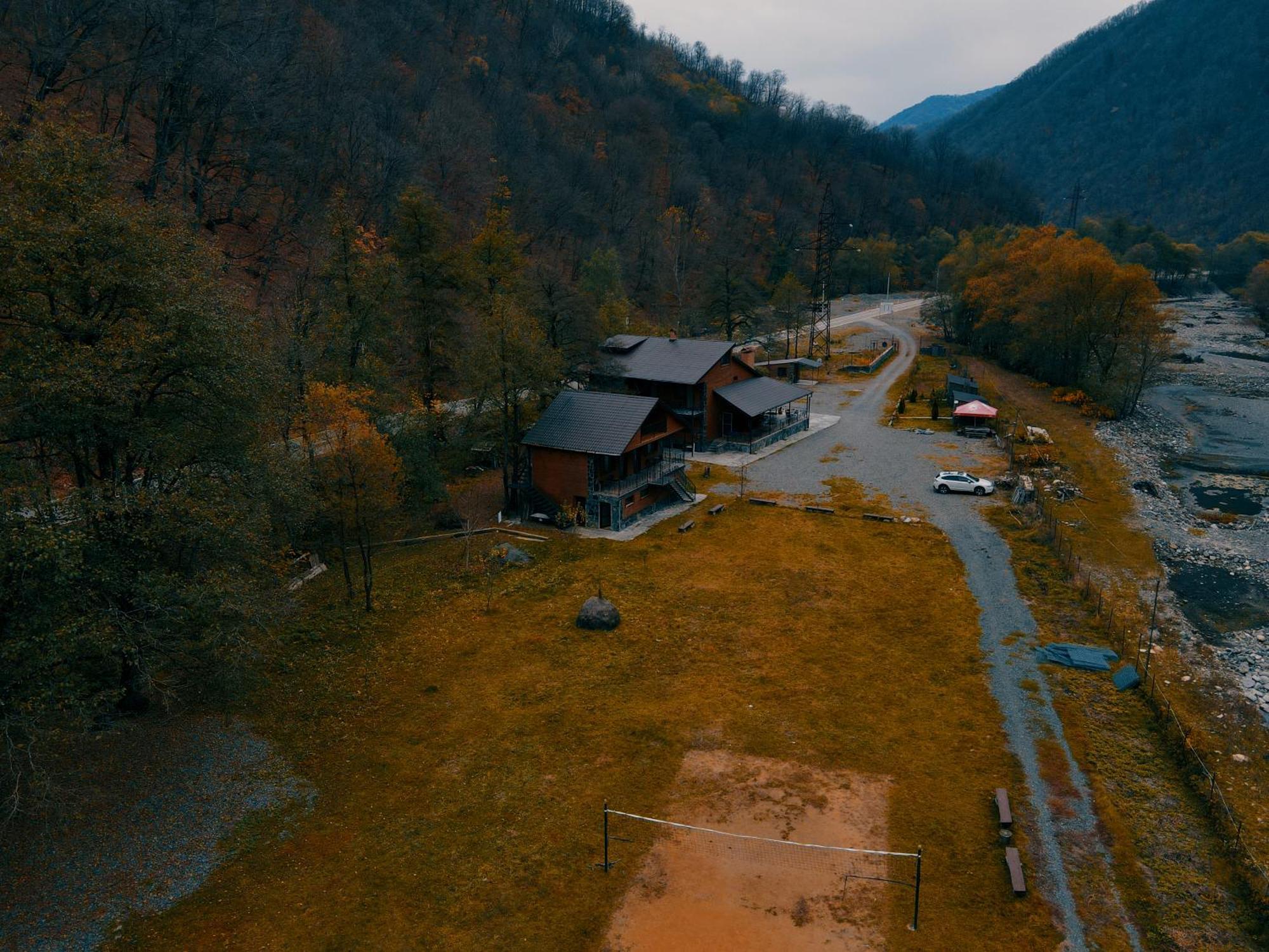 Tourist Complex Khomi Hotell Ch'argali Exteriör bild
