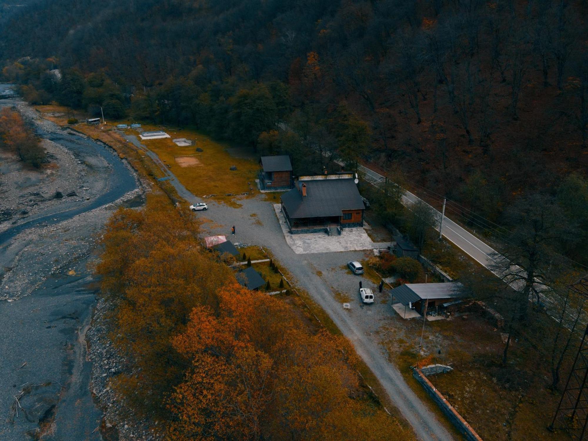 Tourist Complex Khomi Hotell Ch'argali Exteriör bild
