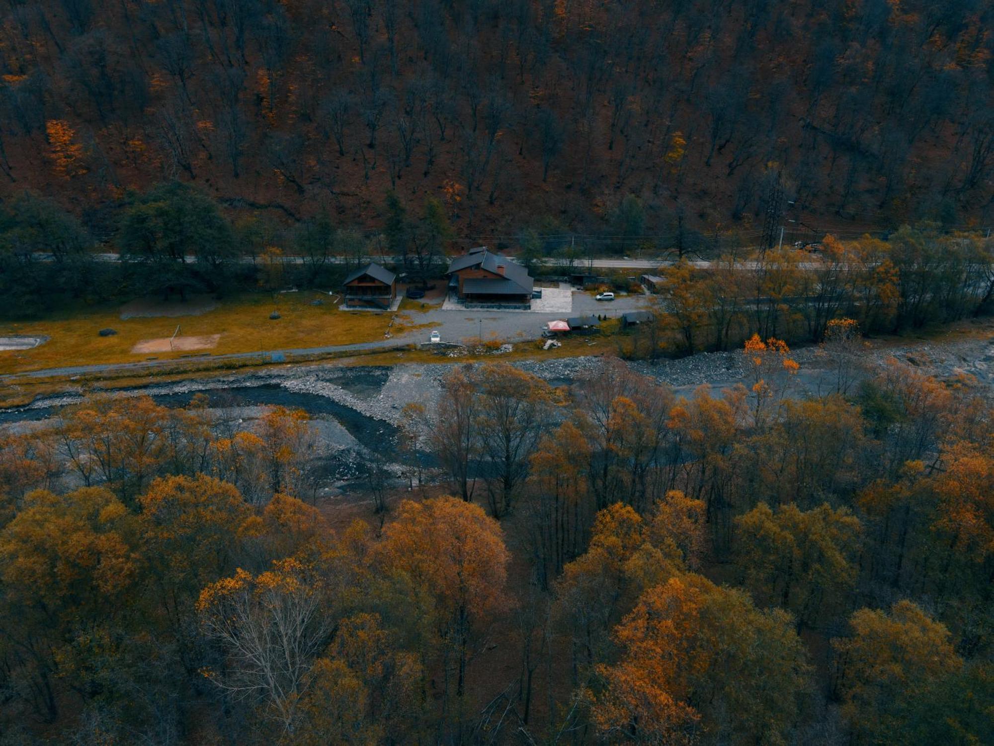 Tourist Complex Khomi Hotell Ch'argali Exteriör bild