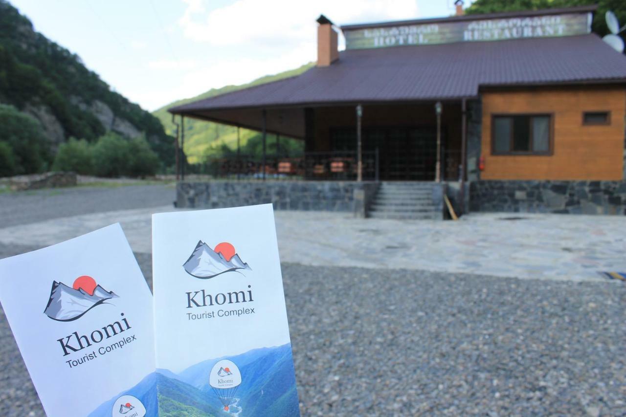 Tourist Complex Khomi Hotell Ch'argali Exteriör bild